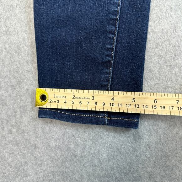 Frame Jeans WMNS SZ 30 Blue Denim Le Skinny de Jeanne Mid Rise Perfect Stretch - Picture 11 of 12